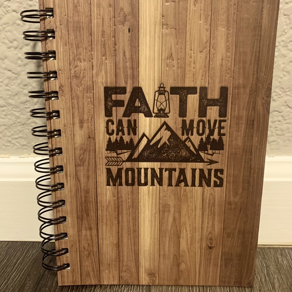 Christian Art personal Journal w/daily Scripture